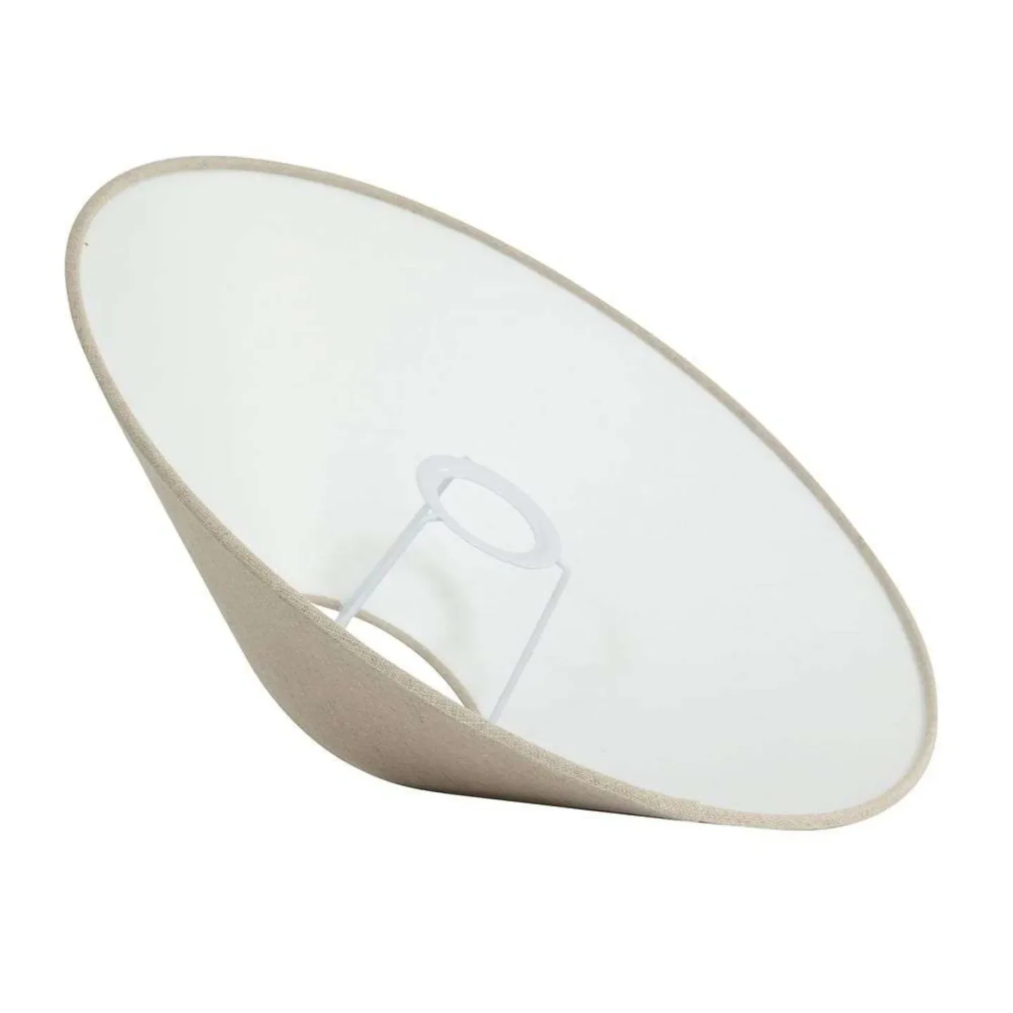 Watt & Veke Basic flat Lampenschirm Ø42cm Natural