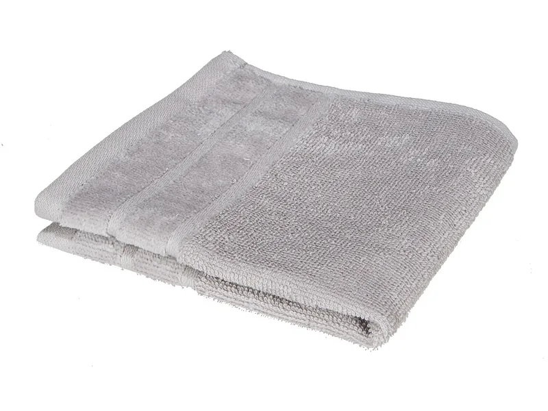 Waschlappen SIERRA 30x30cm hellgrau