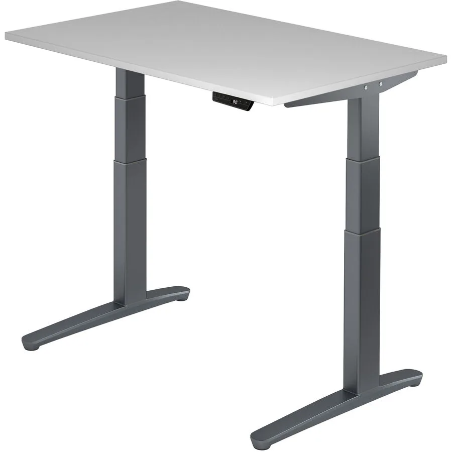 Schreibtisch Office grau Holzwerkstoff B 120 T 80 cm