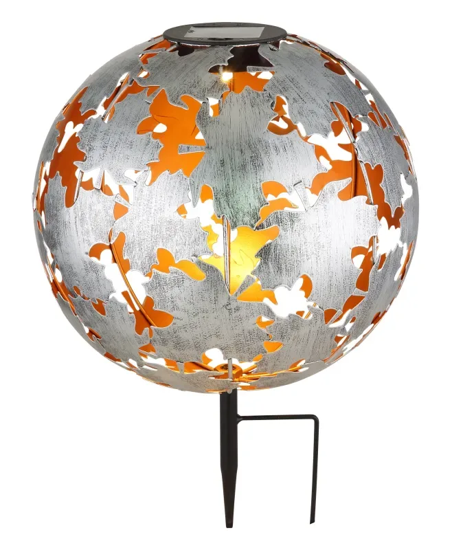 Globo Lighting - Earth - Solcellslampa - Silver