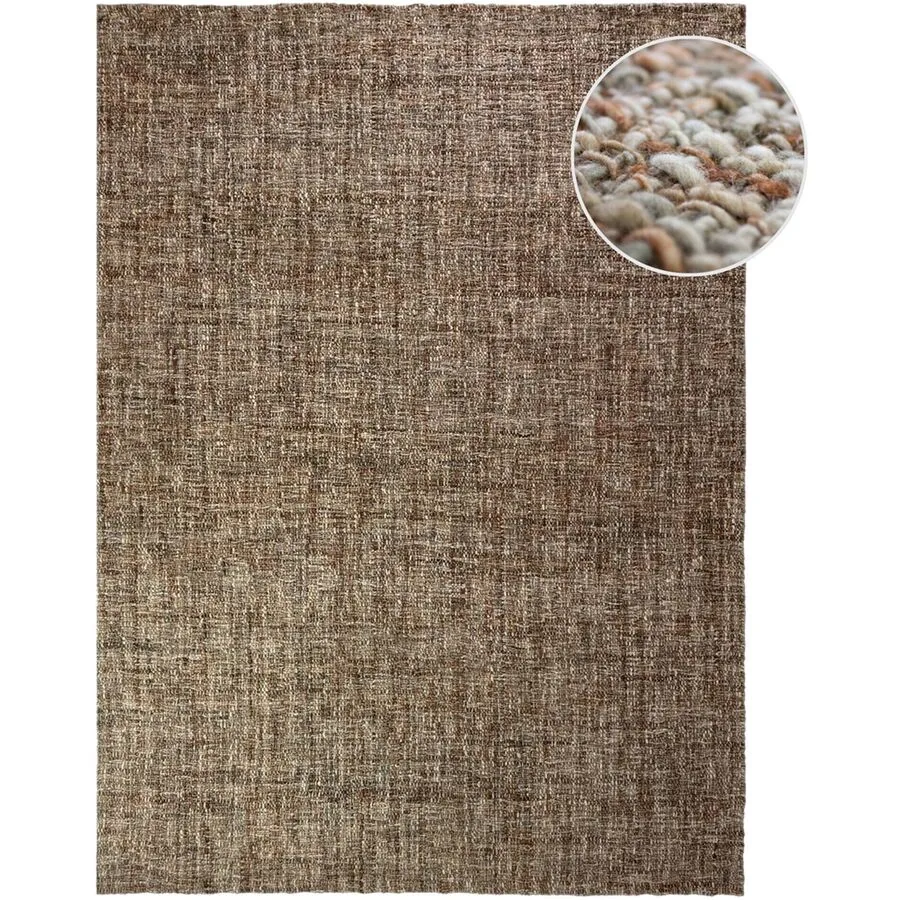 Teppich Hollena Bronze 100% Wolle 200 x 290 cm
