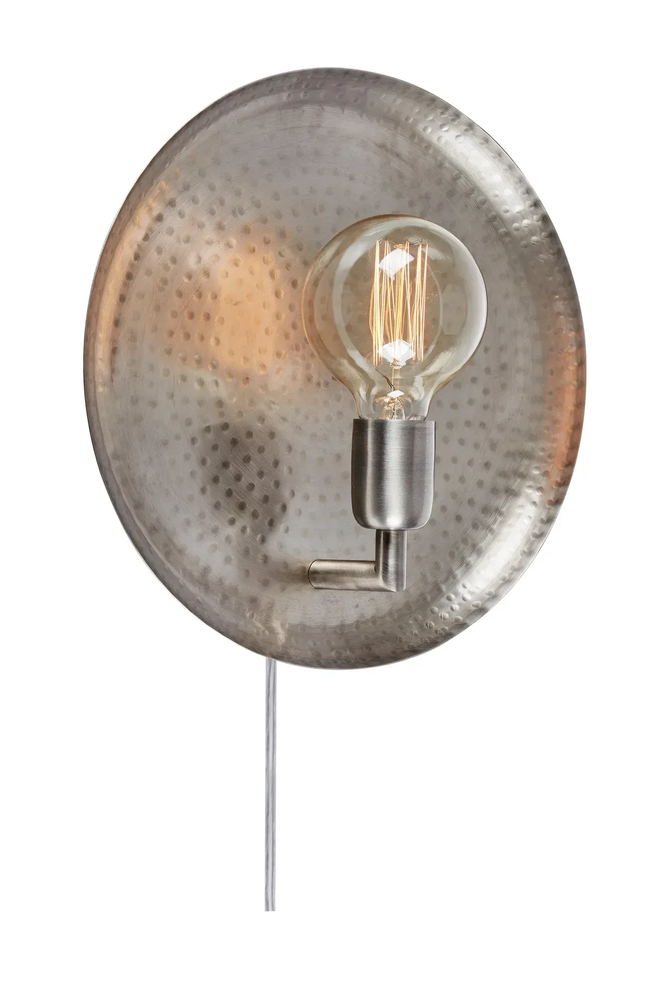 Dolium Wandleuchte Silber
