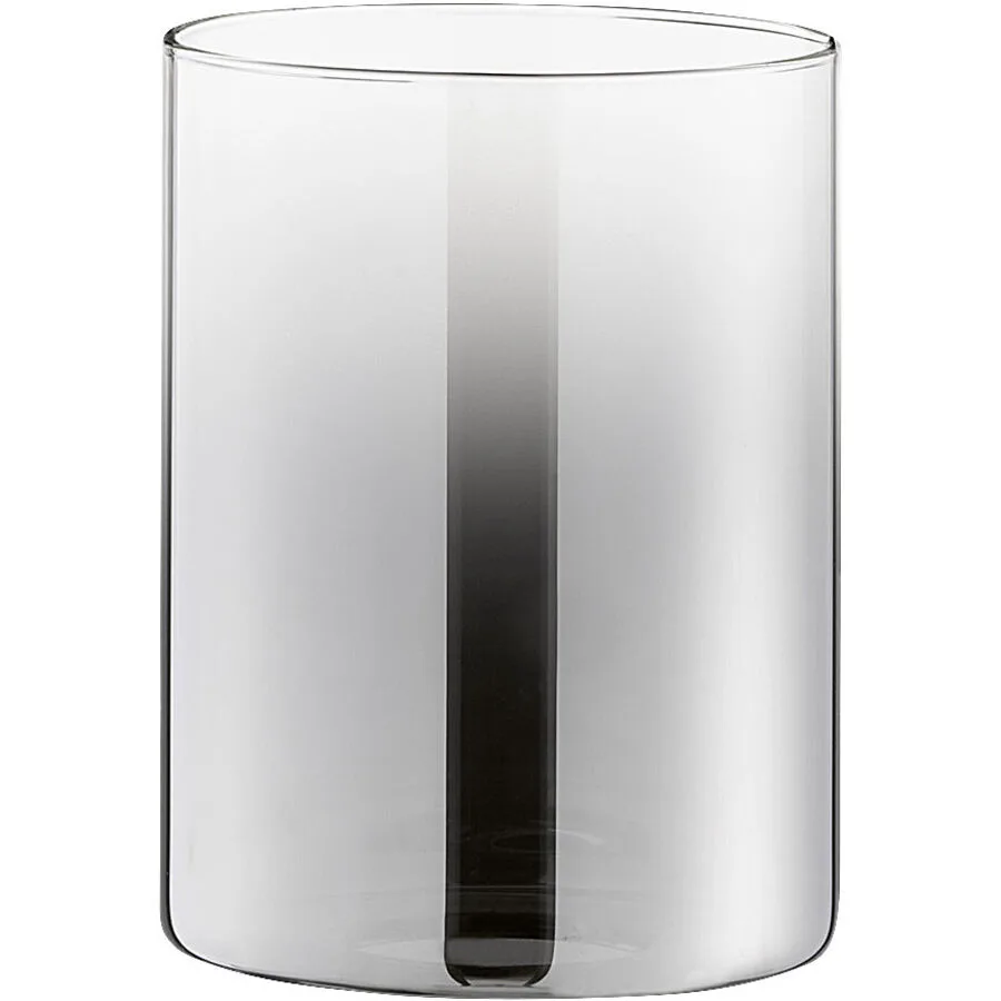 Lampenschirm Nero M6 Glas 9 cm 11 cm - Farbe: rauch dégradé