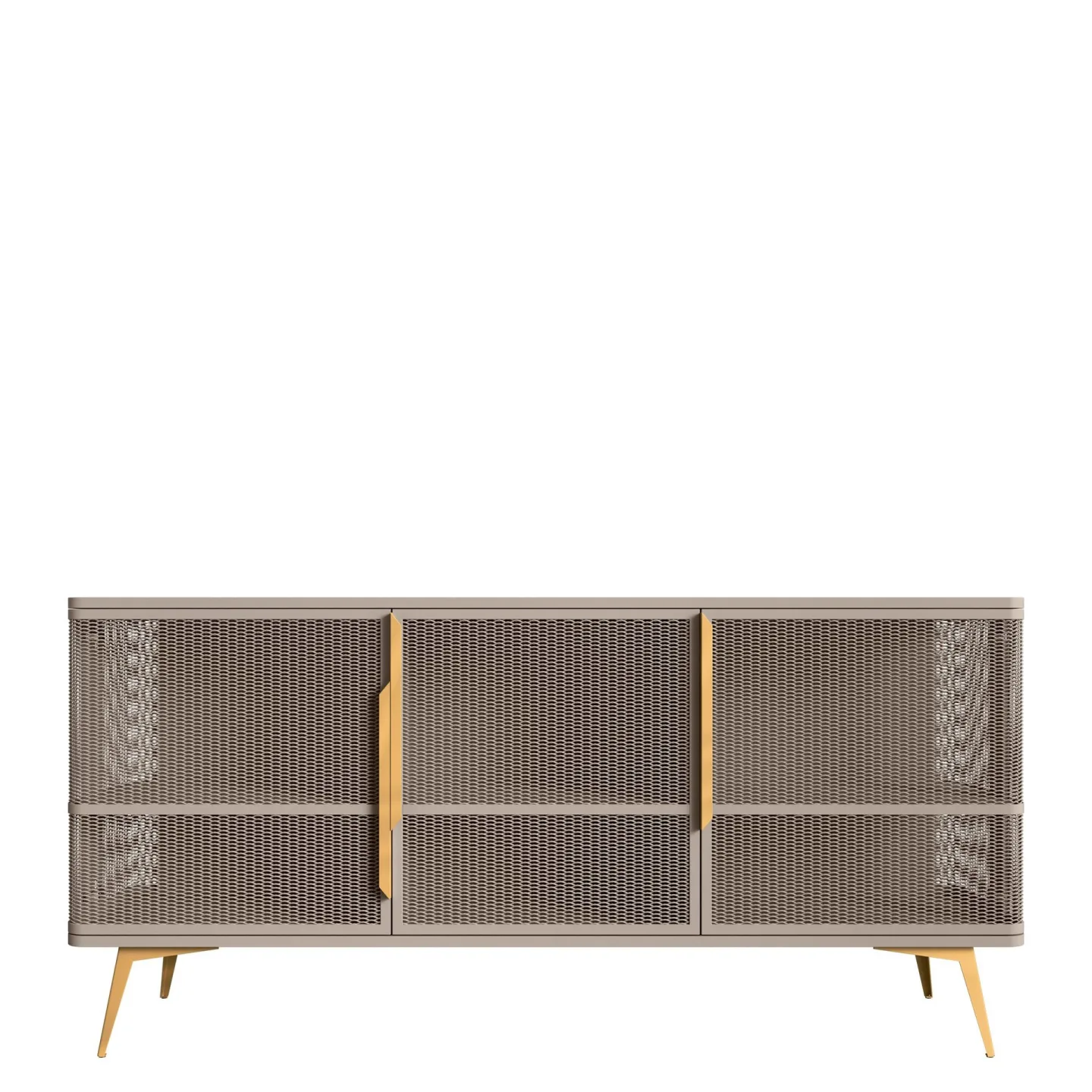 Mireva Skänk 180 cm - beige, guld