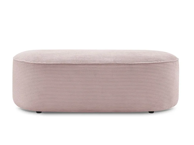 Hocker BOBOCHIC ROUSSEAU 70x140x45cm cord-stoff violett