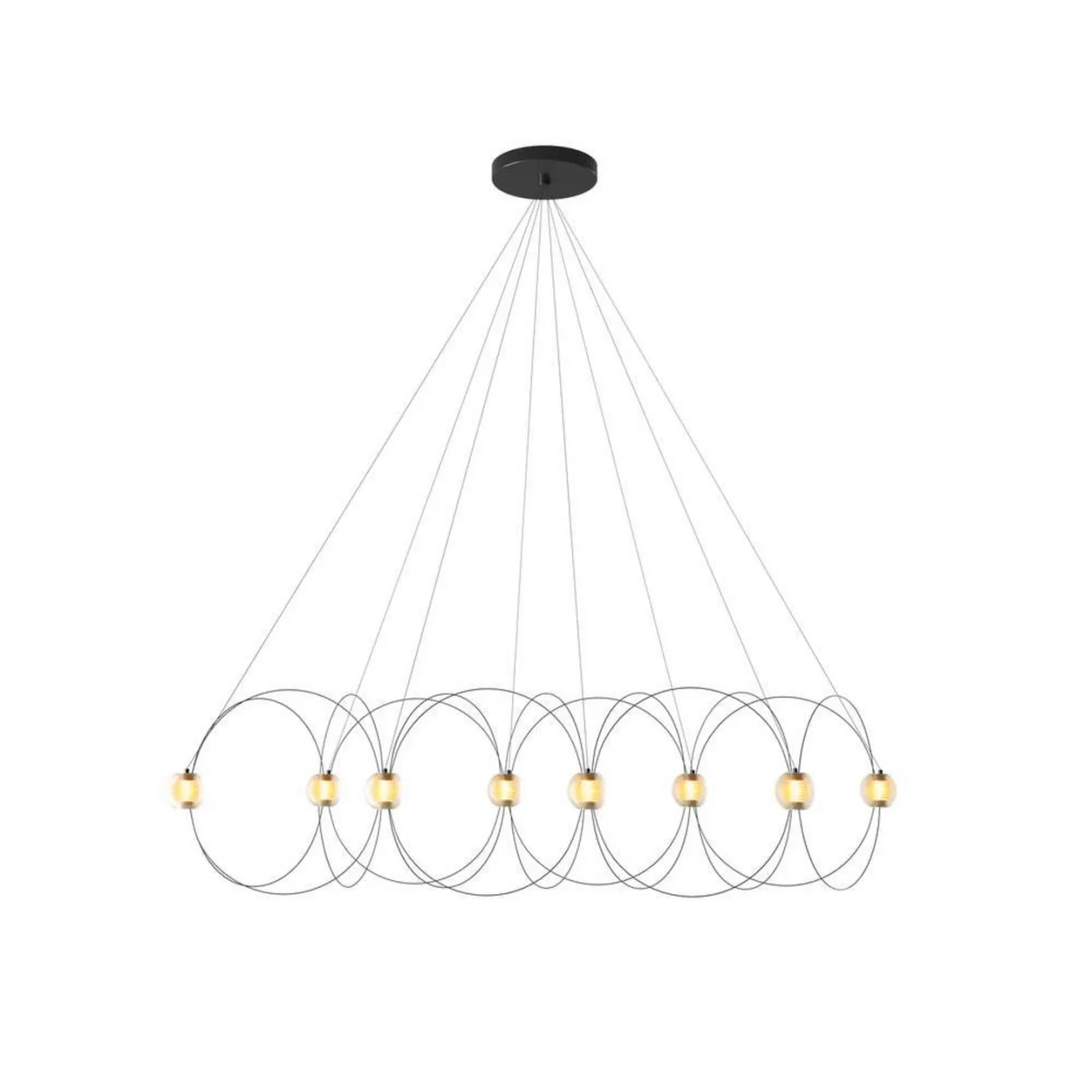 Munari 8 Pendel Svart - DCW - Stue - Metall