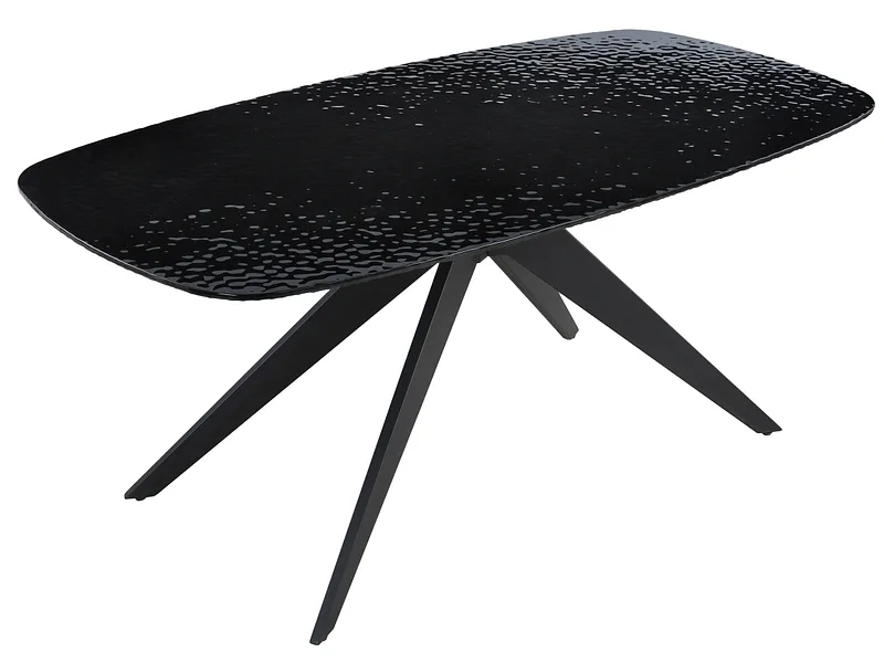 Tisch BUBBLE 180x90x76cm schwarz