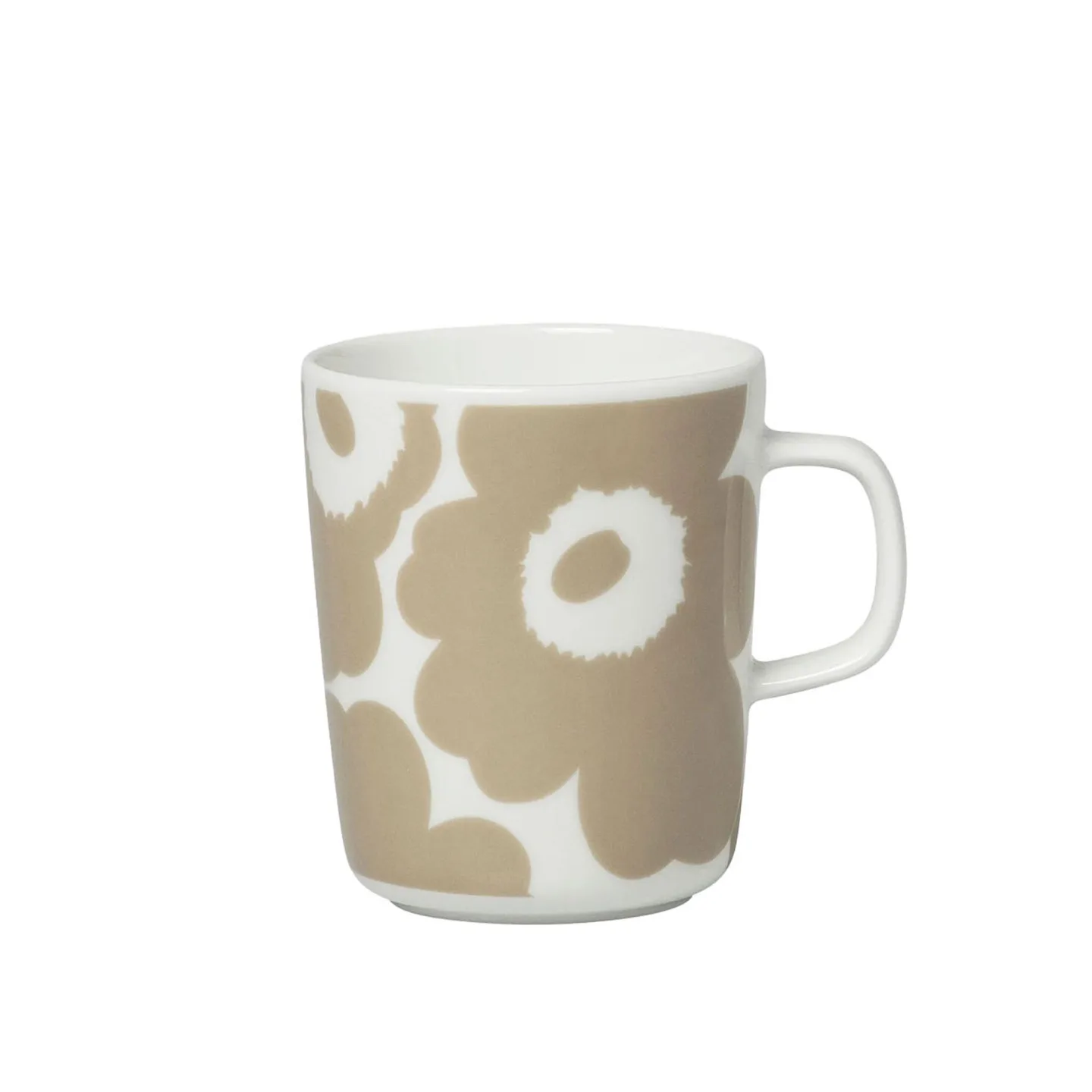 Marimekko - Unikko mugg 25 cl white beige - Kaffekoppar - Sami Ruotsalainen