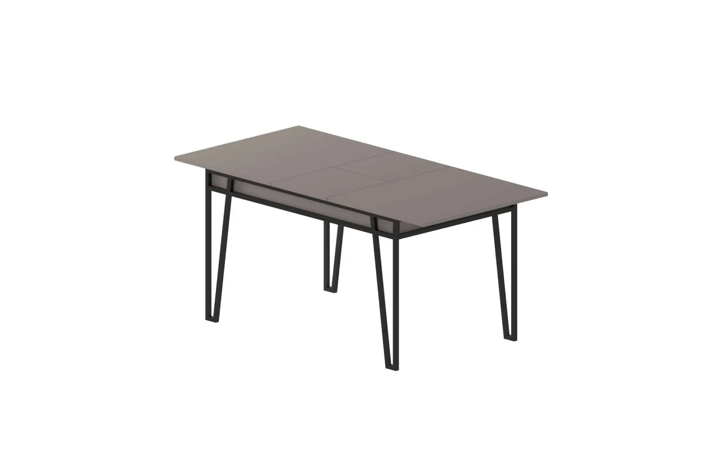 Matbord Kavilash 132 cm Rektangulär - Brun