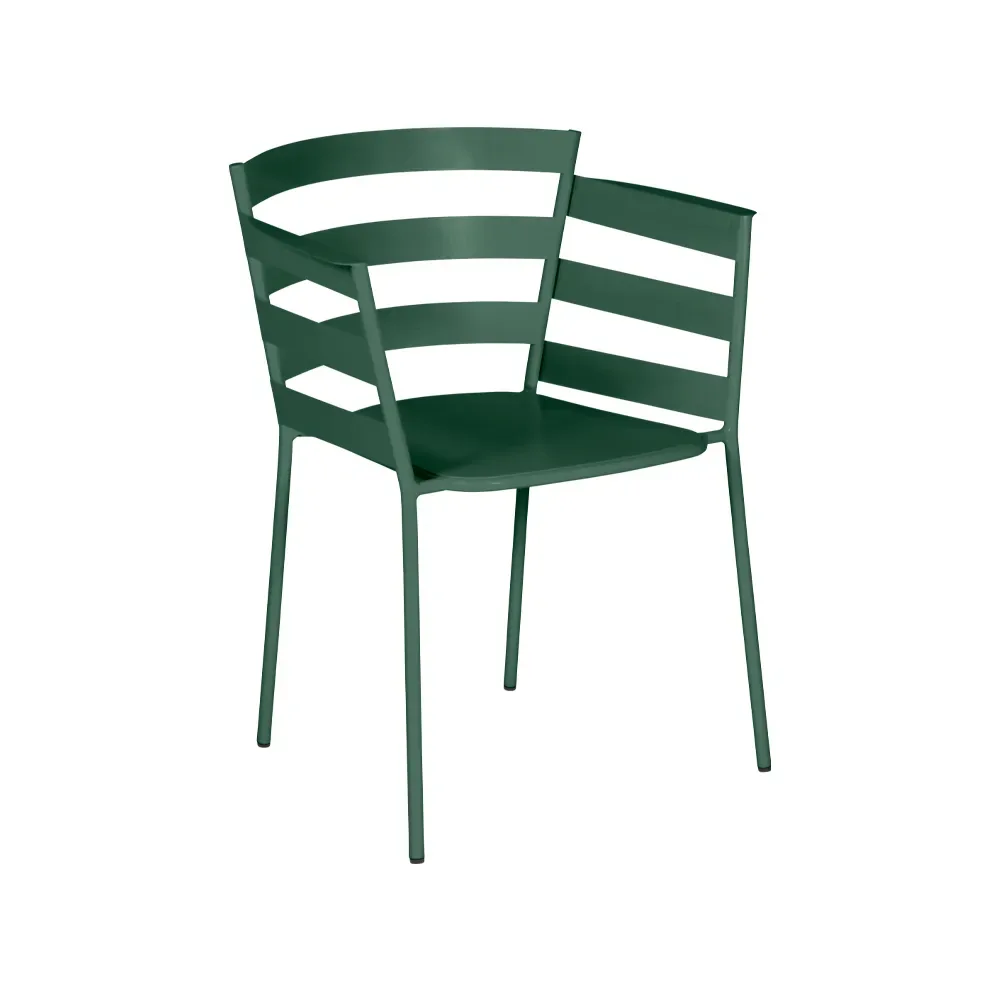 Fermob Rythmic karmstol Cedar green (grön)