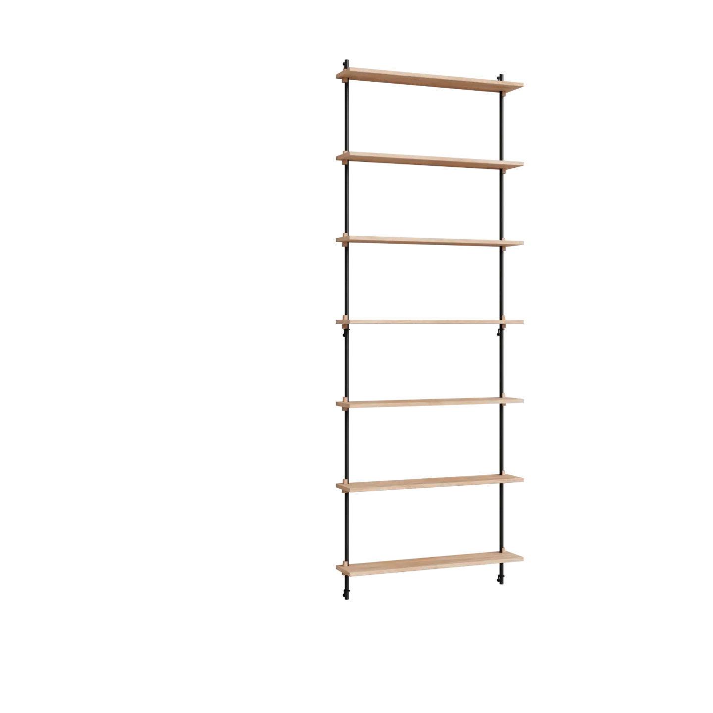 MOEBE Moebe wall shelving ws.230.1 Ek-svart