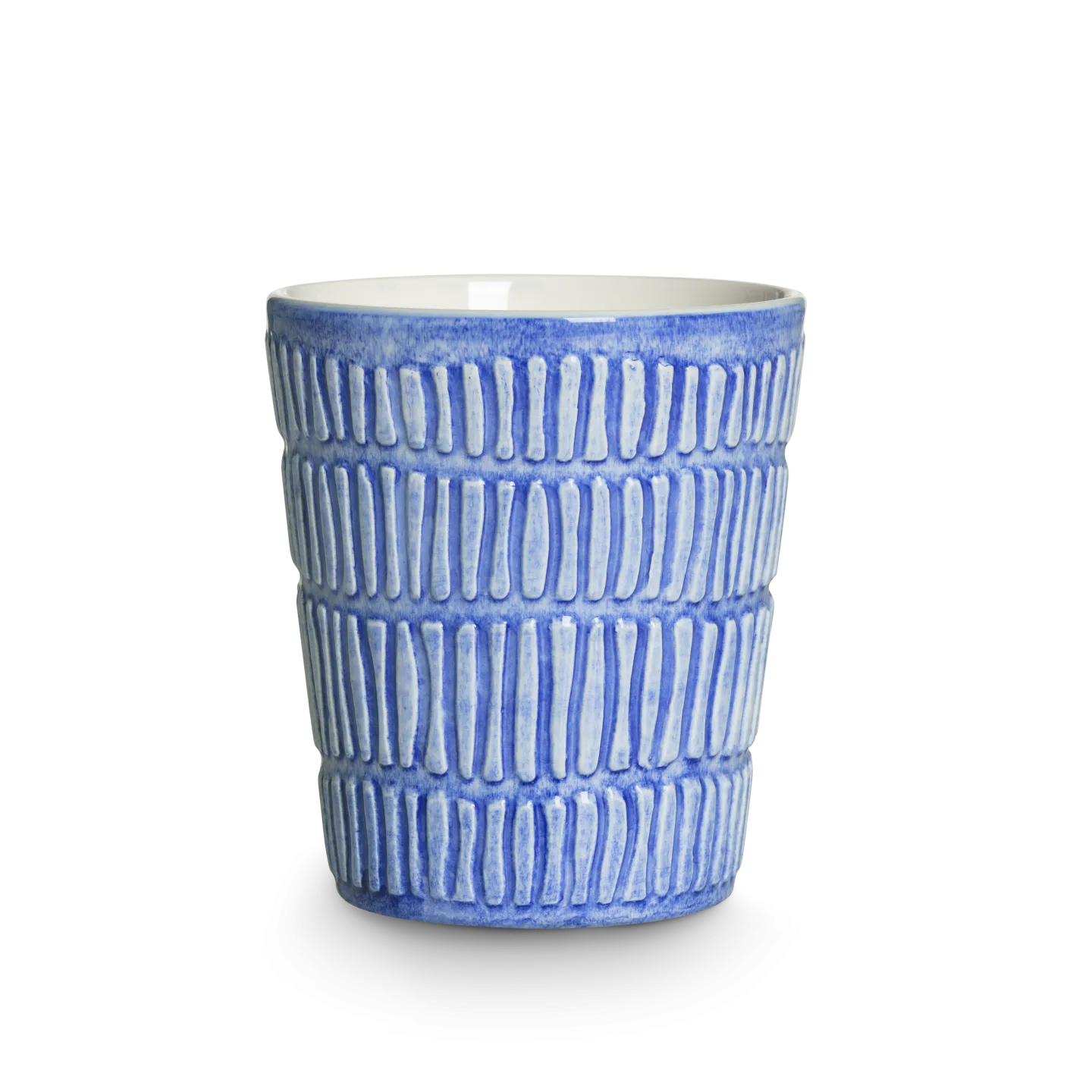 Mateus - Stripes Mugg 30cl Ljusblå - Kaffekoppar - Filippa Burenstam Linde - Blå - Sten