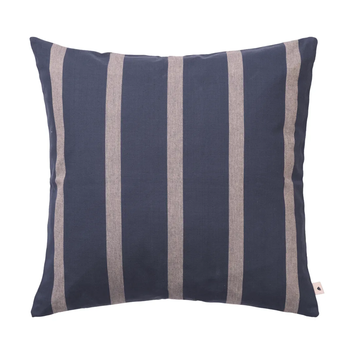 Ferm Living Strand outdoor Kissenbezug 50x50 cm Indigo blue-parchme