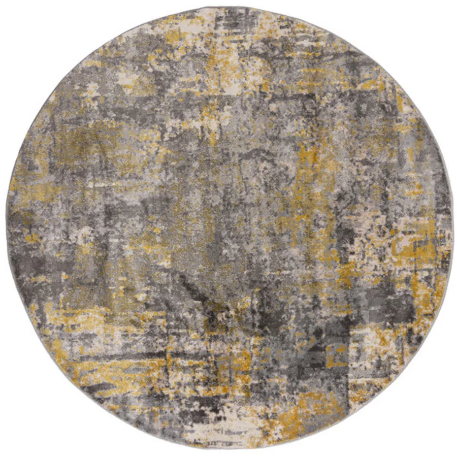 Teppich Wondera Grau Anderes Muster Polypropylen 160 x 160 cm