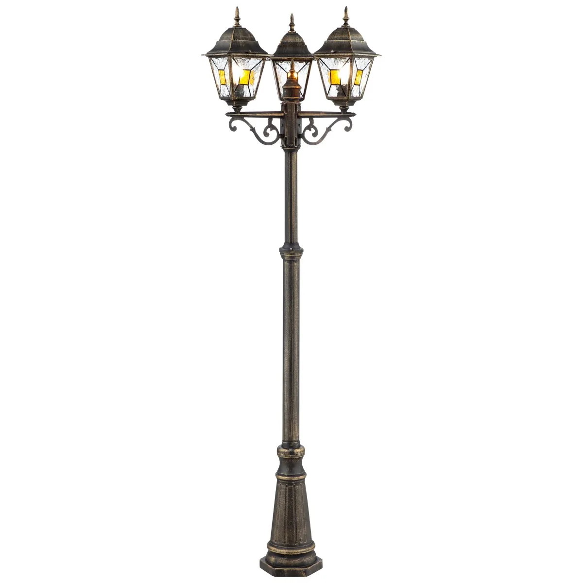 Brilliant - Janel 225cm - Stolpe - Antiksvart