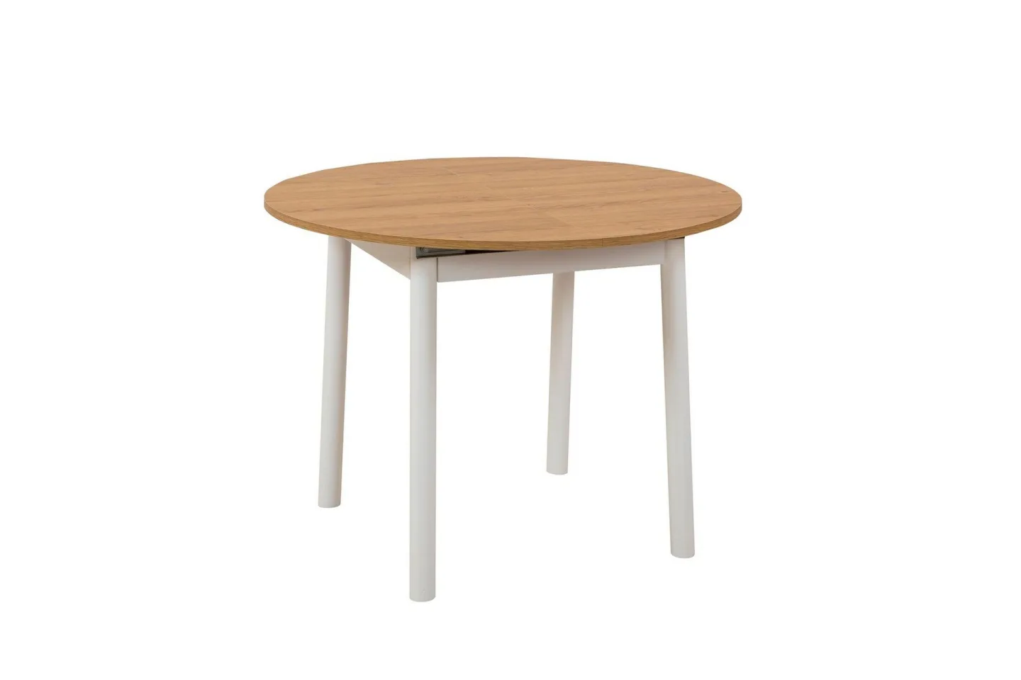 Oliver Matbord 100 cm - Ek/Vit