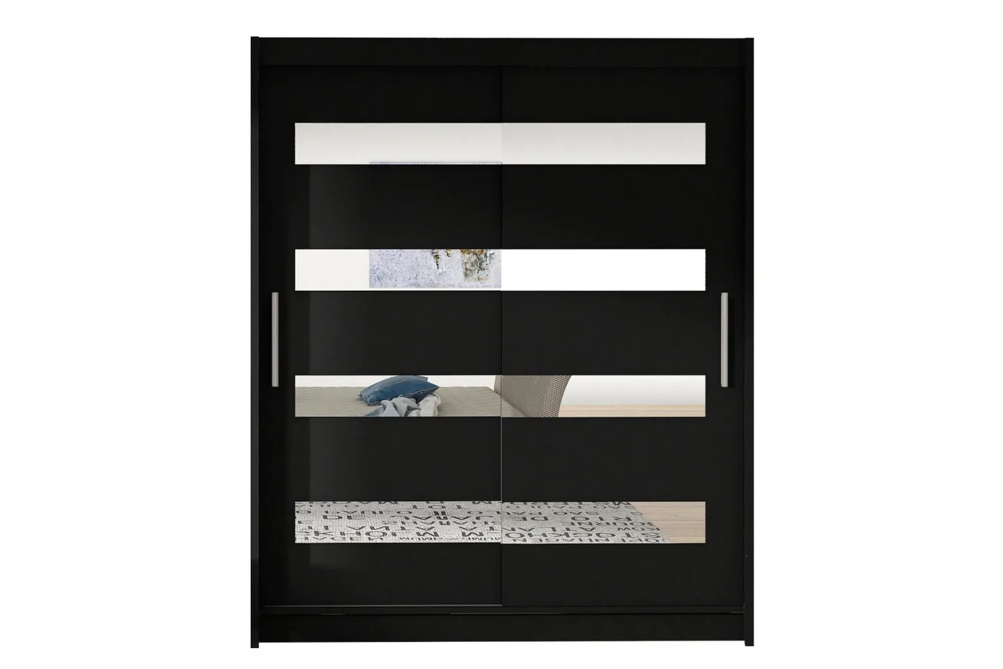Presto Garderob 58x150 cm - Svart