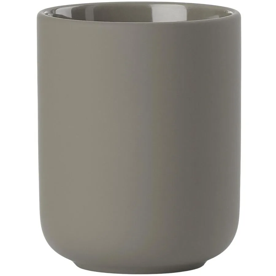 Zahnbecher Zone Denmark Grau Steingut 10.3 cm