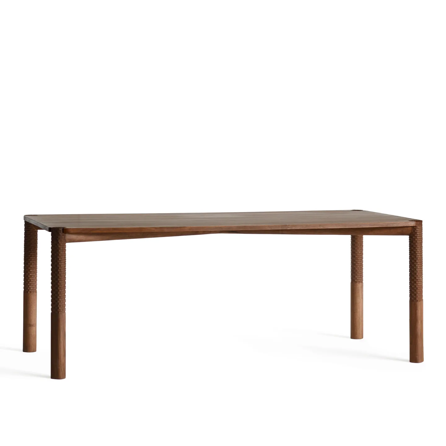 Zanat - Neron Table, 200, Vitoljad ask - Matbord - Monica Förster - Träfärgad - Trä