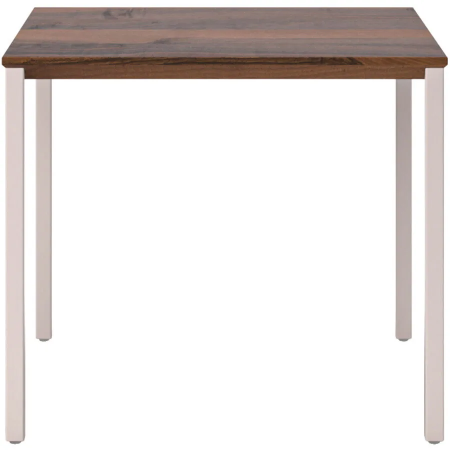 Beistelltisch Barillo Braun Holz 40 cm - Material: Nussbaum