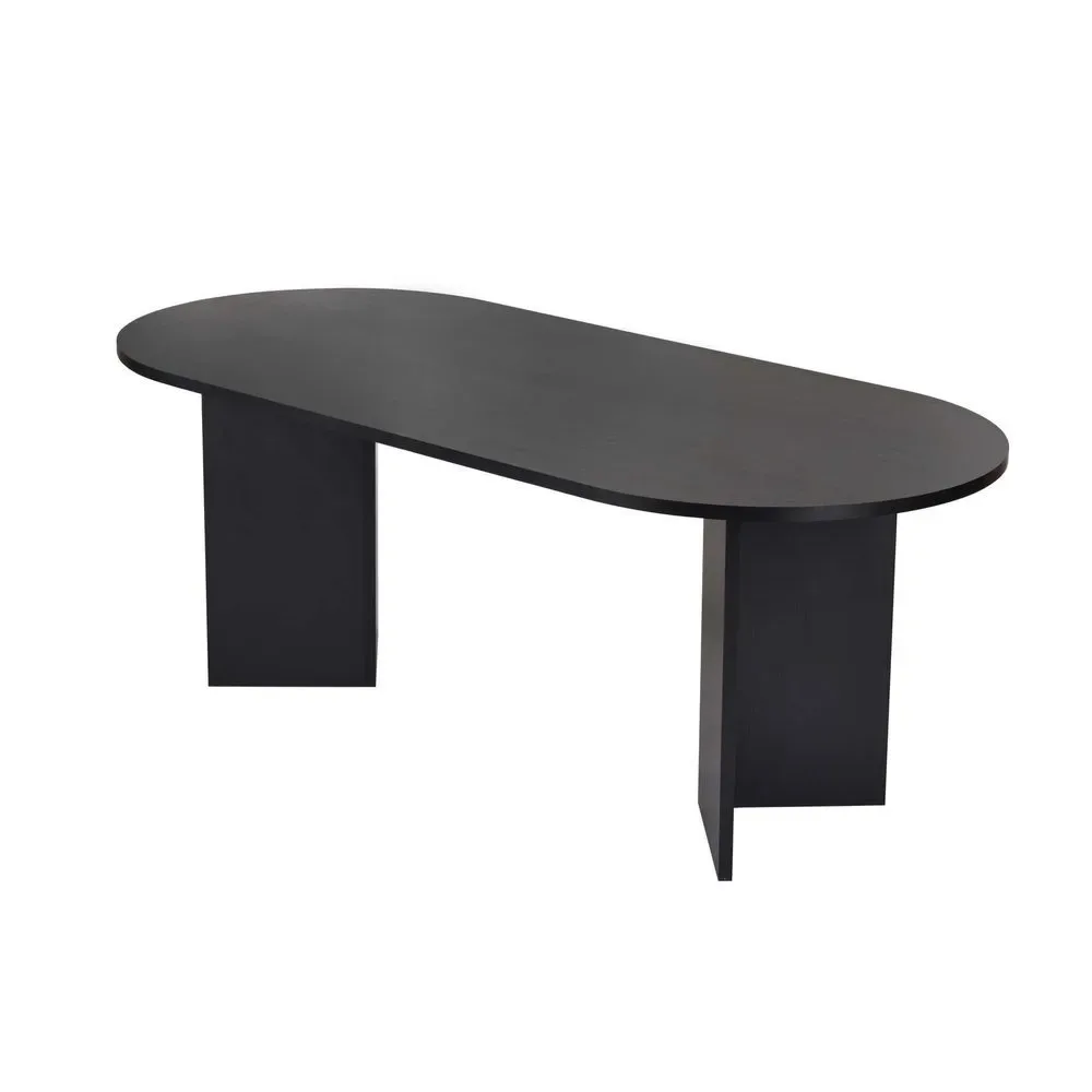 Dano Matbord Oval 200 cm - Svart