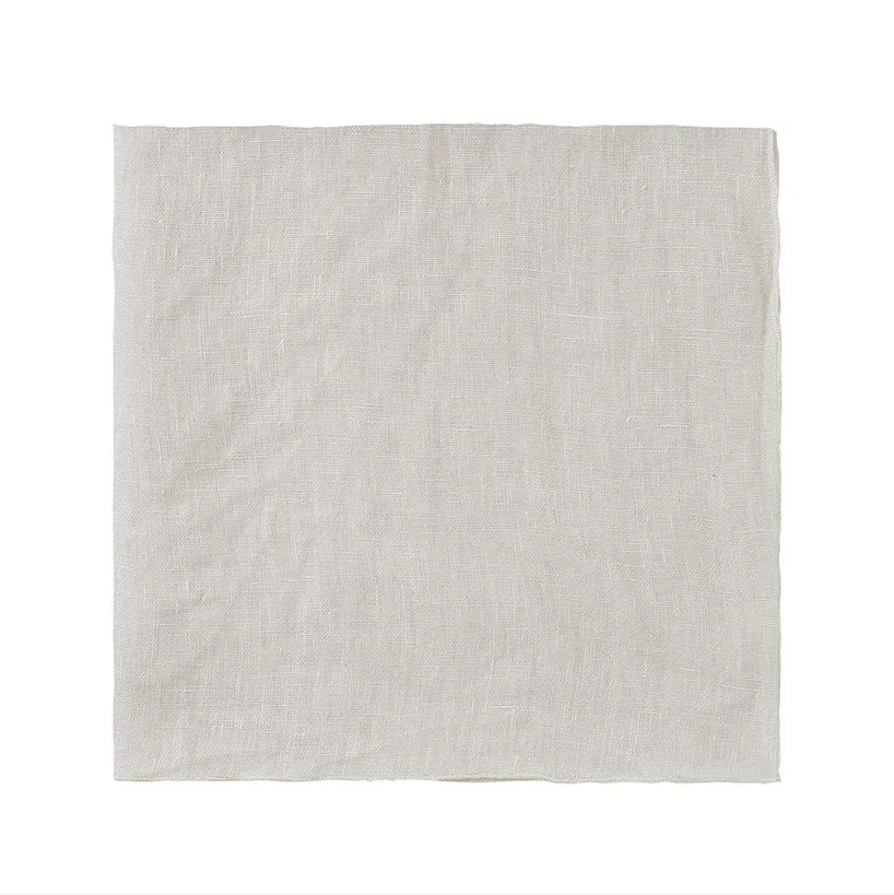 blomus Lineo linneservett 42x42 cm Moonbeam