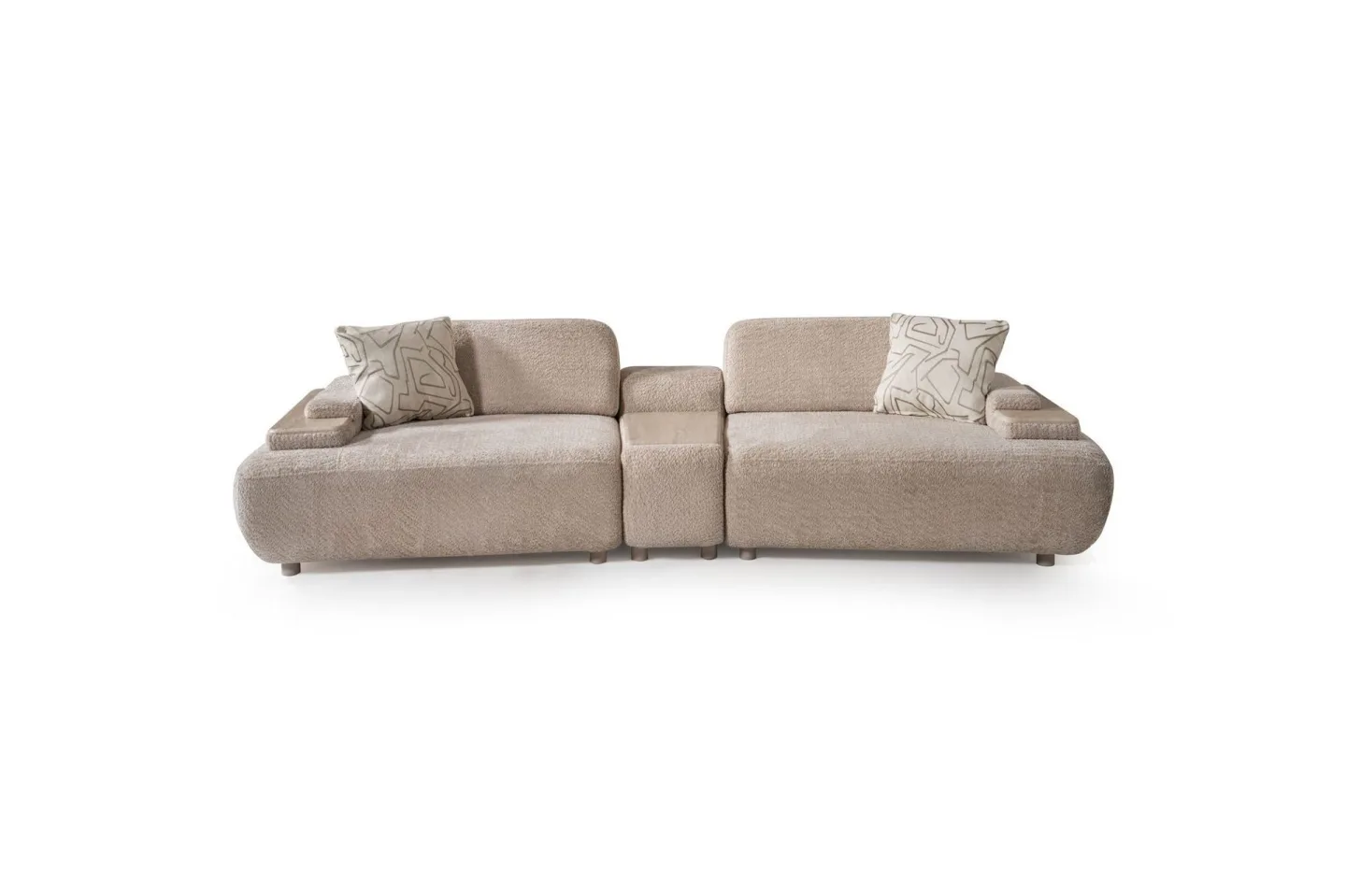 Bonavista 4-sits Soffa Bouclet - Beige