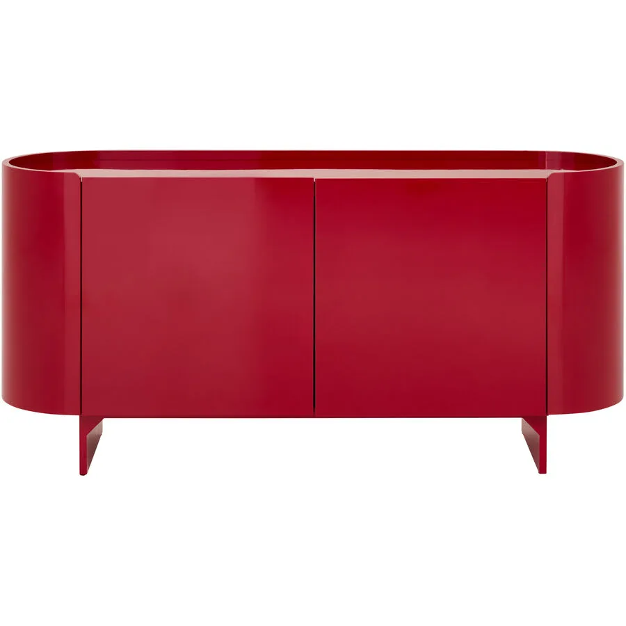 Sideboard Limon rot MDF B 52.5 cm H 82.5 cm