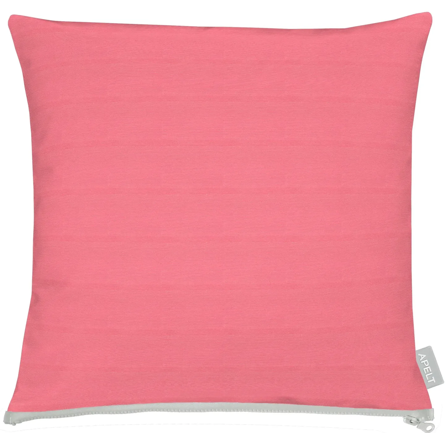 Apelt Kissenhülle Outdoor Hellgrau 50x50 cm Weiss | Schubiger Möbel