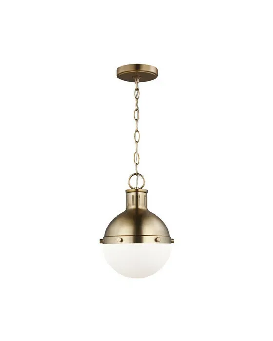 Hanks One Light Pendant Satin Brass