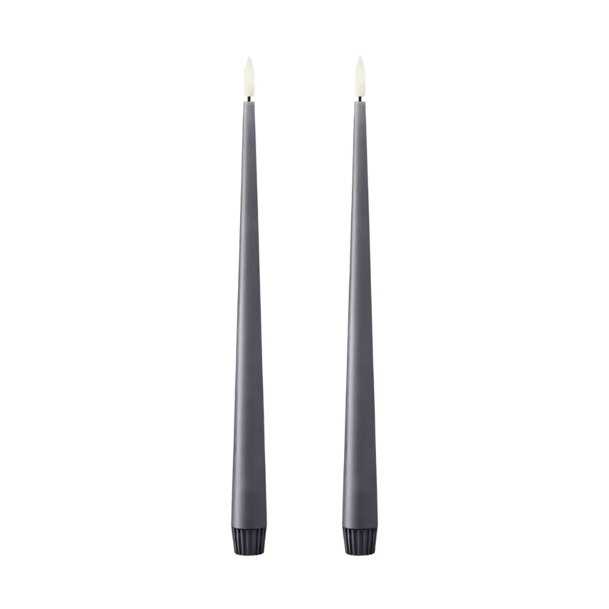 ester & erik ester & erik Stabkerzen LED 2er-Pack 74 Dark Slate , 30 cm