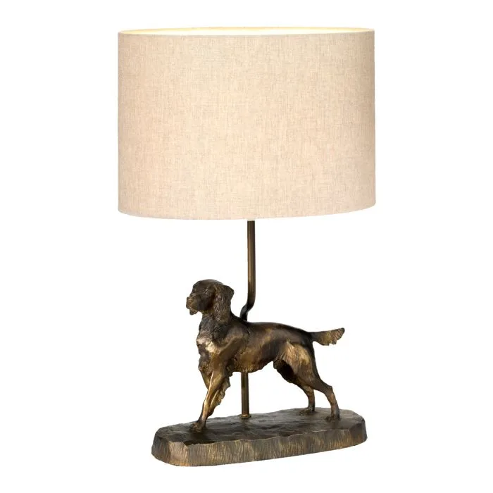 Elstead Lighting - Rufus 48cm - Bordslampa - Brons