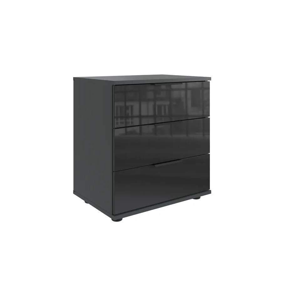 Nachttisch Metac graphit Holzwerkstoff B 52 H 58 cm