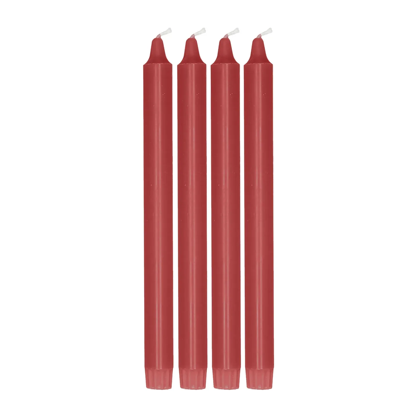 Scandi Essentials Ambiance kronljus 4-pack 27 cm Dark red