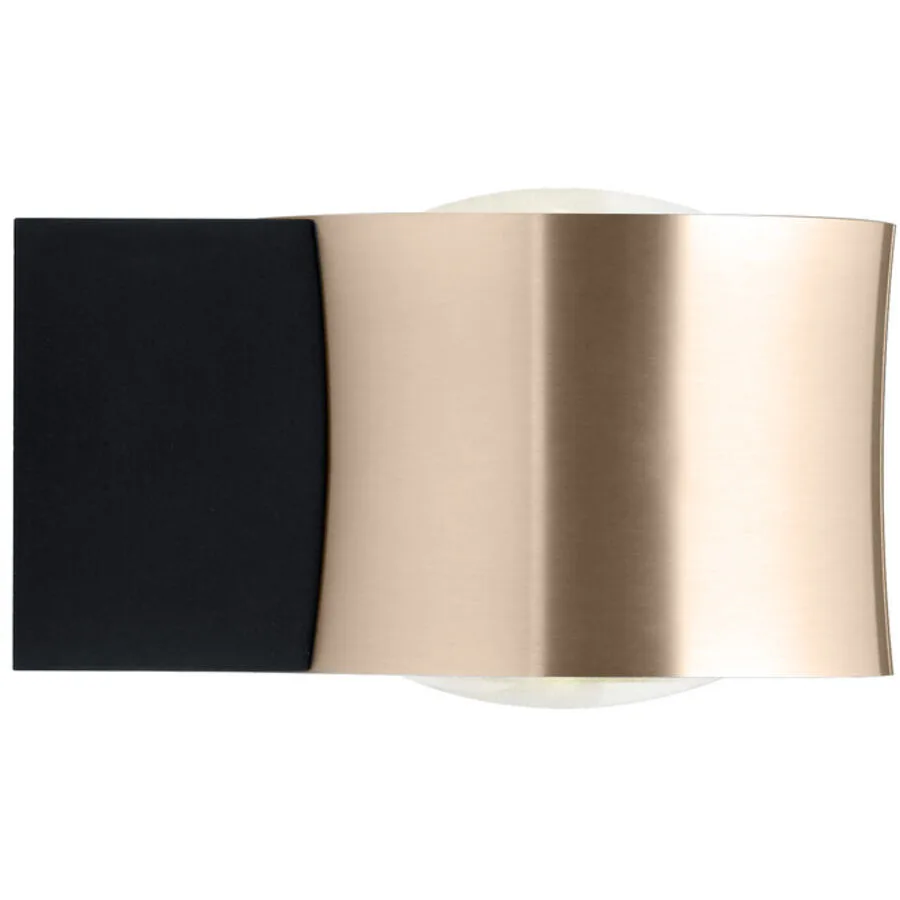 Designer-Wandlampe Bankamp Impulse Rose/Gold - Farbe: rosé gold - LED - Lichtfarbe: Extra warmweiss - Material: Aluminium/Stahl - Designer-Wandlampe-