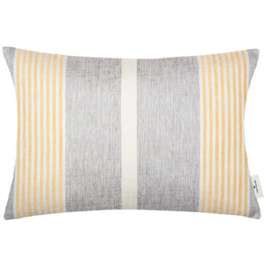 Tom Tailor Zierkissenbezug Fresh Stripe Yellow Polyester B 40 T 60 cm