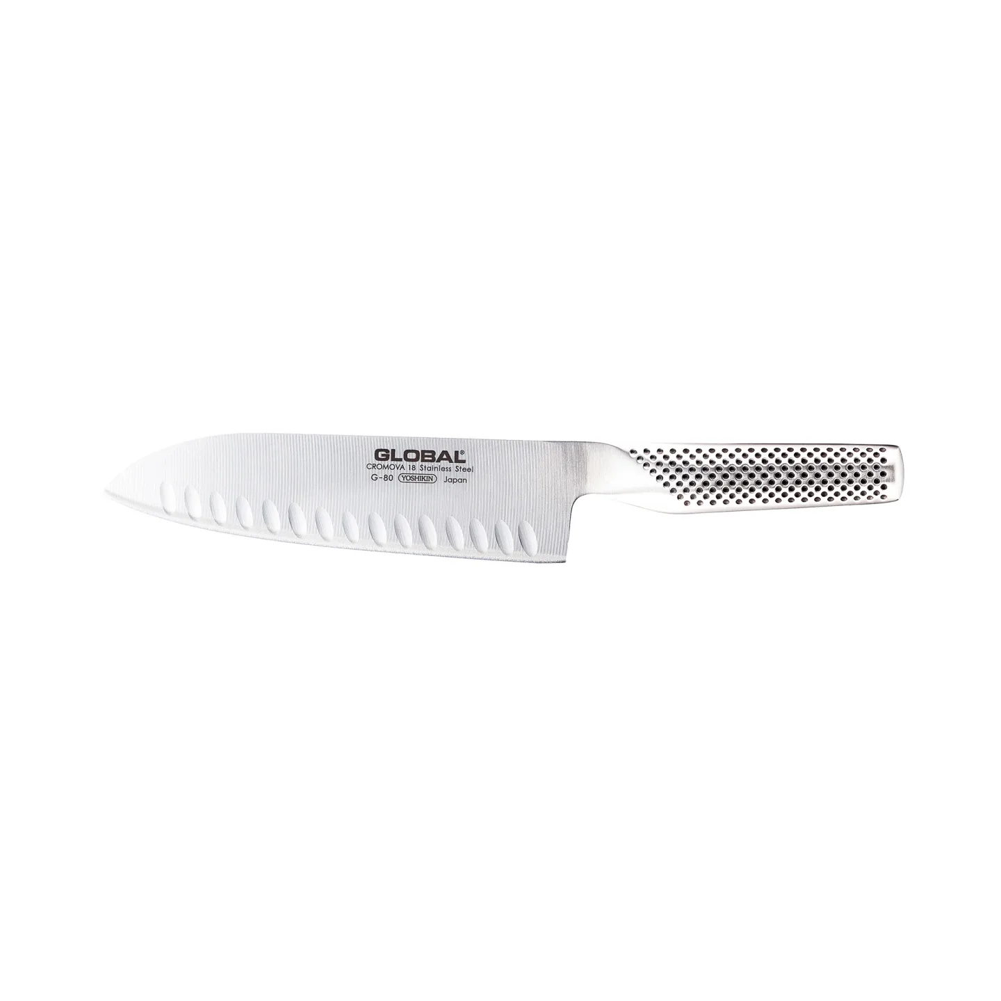 Global - Global G-80 Santokukniv Olivslipad 18 cm - Santokuknivar