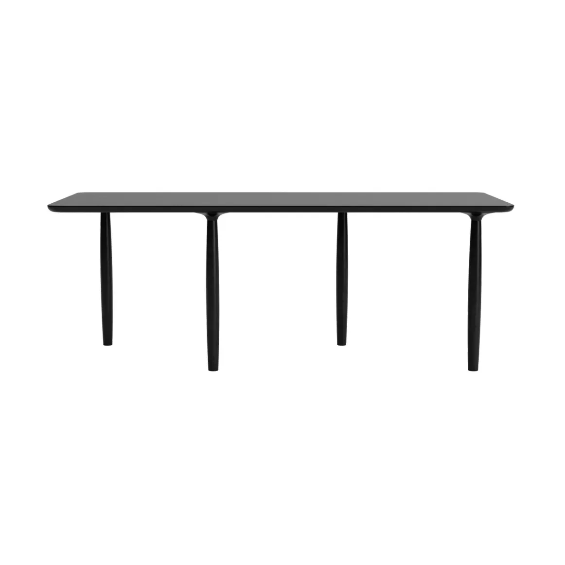 NORR11 Oku matbord 200 cm Black oak