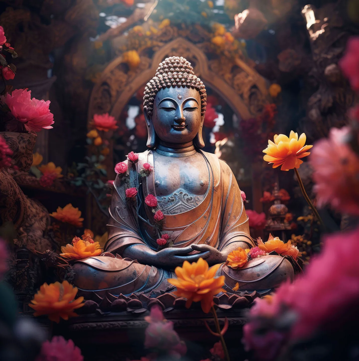 image LAND Glasbild Buddha Harmony | Schubiger Möbel