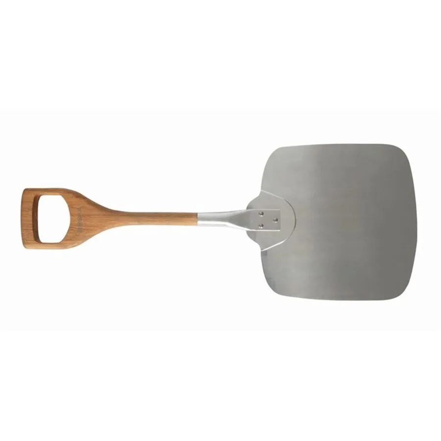 Diverse Pizzaschieber Oak silber-braun Edelstahl/holz B 76 cm