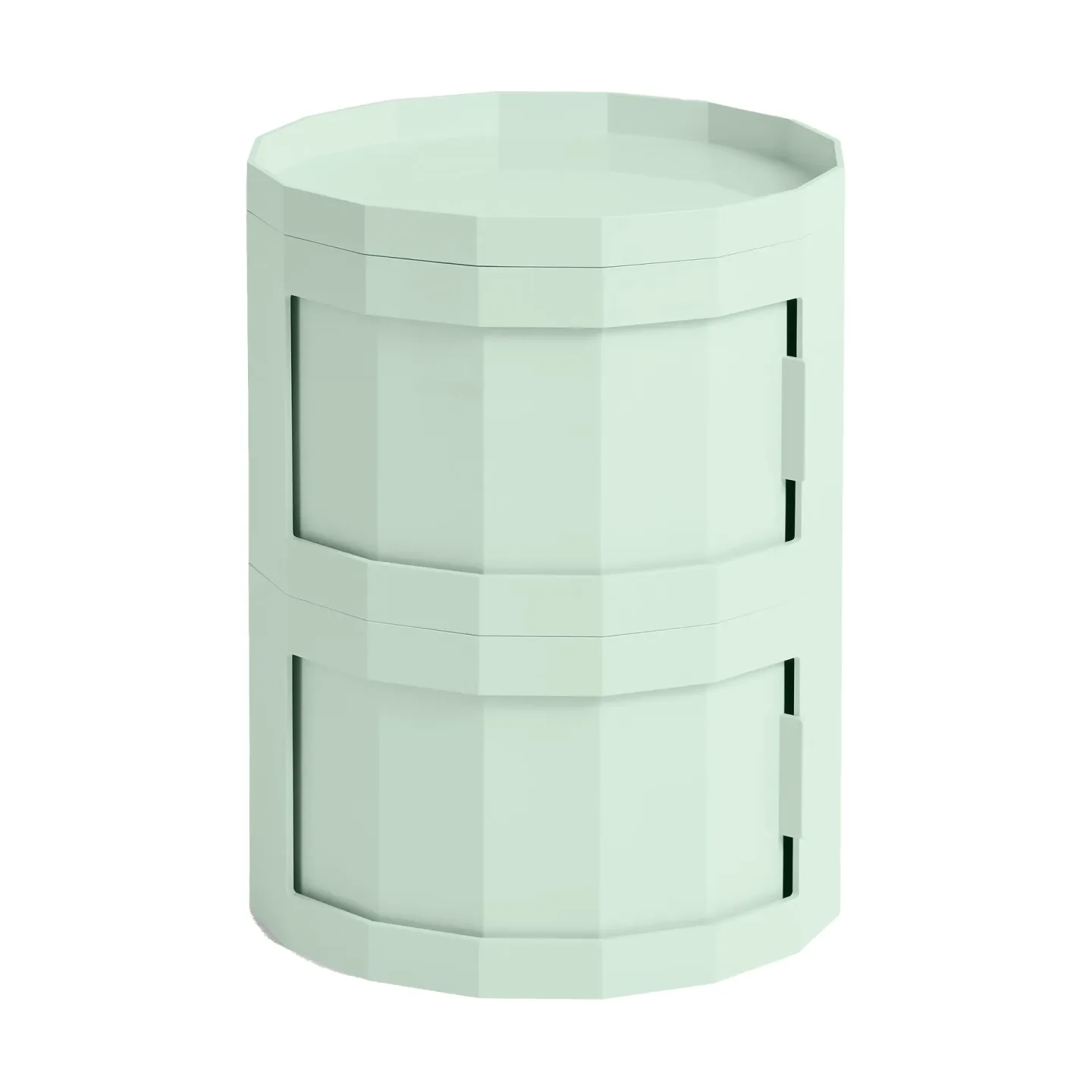 HAY Facet Cabinet 20 Beistelltisch Soft mint