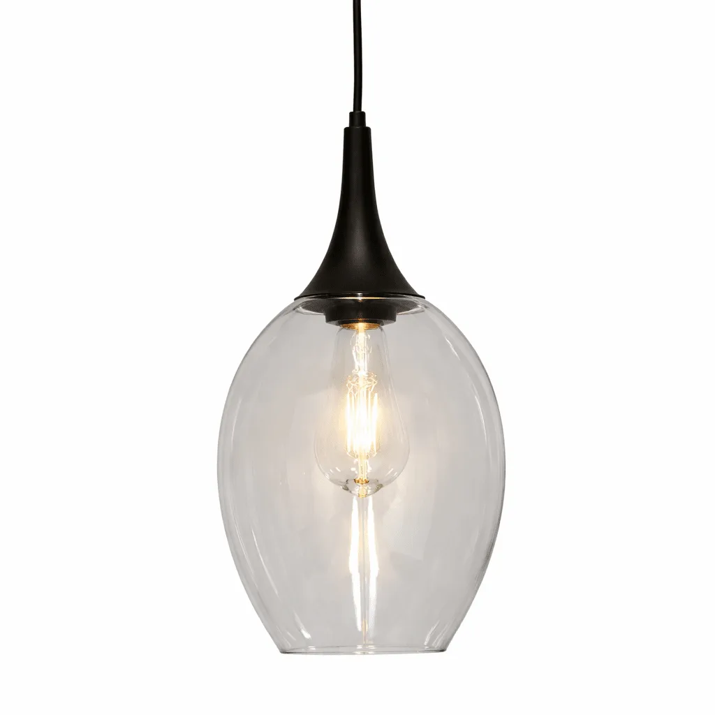 Lampan - Elipzo Ø18 - Fönsterlampa - Rökfärgad