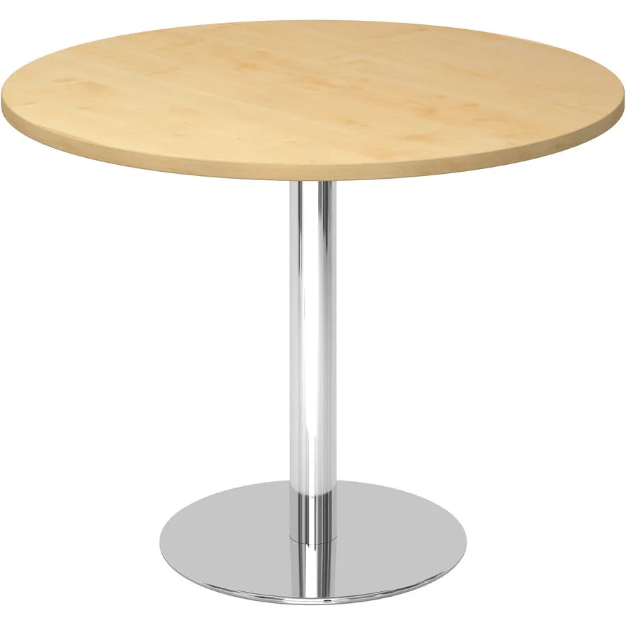 Besprechungstisch Office Ahorn Dekor Holzwerkstoff B 100 T 100 cm