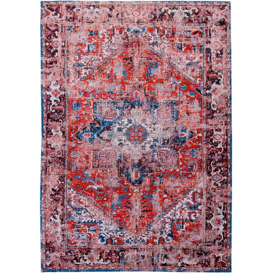 Teppich Heriz Rugs Rot Polyester 240 cm 340 cm