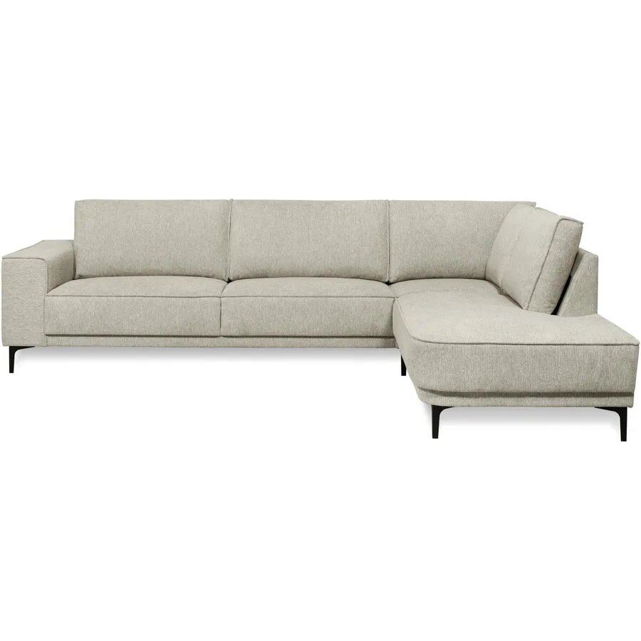 Ecksofa Marjorie Rechts Stoff Natural B 289 T 210 cm