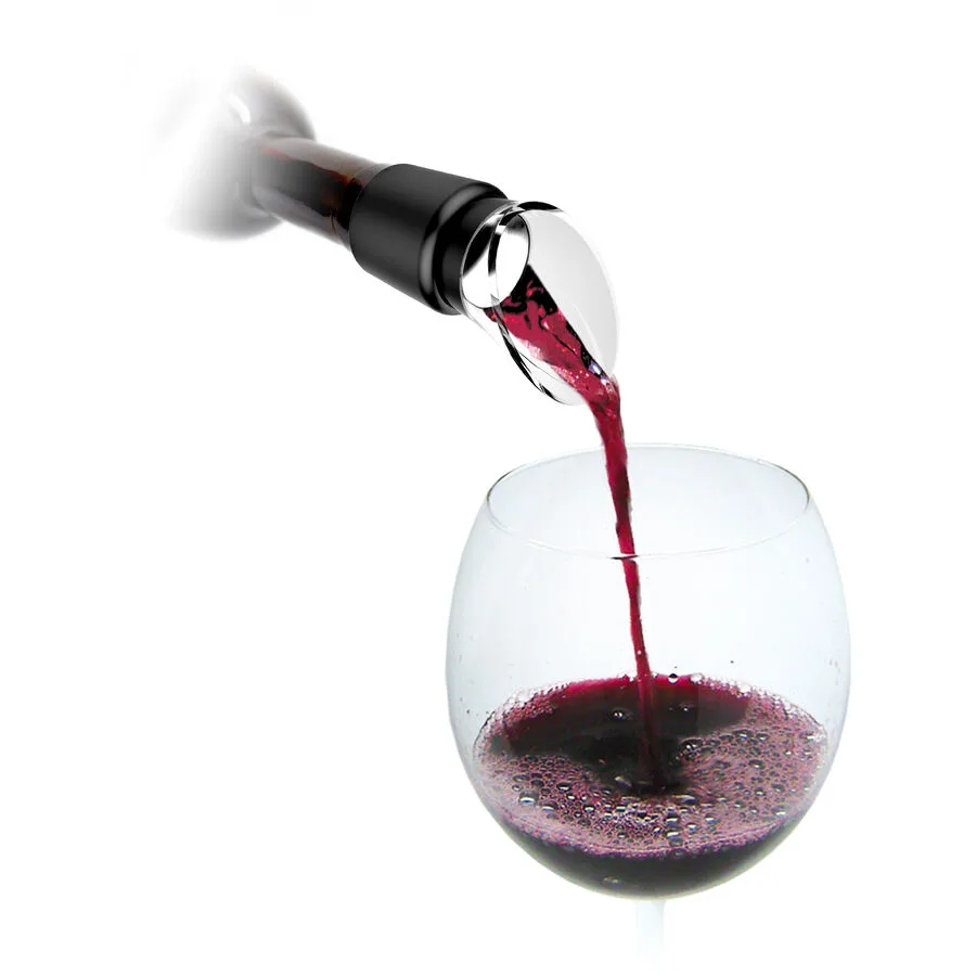 Weinaccessoires Wine & more Schwarz Kunststoff