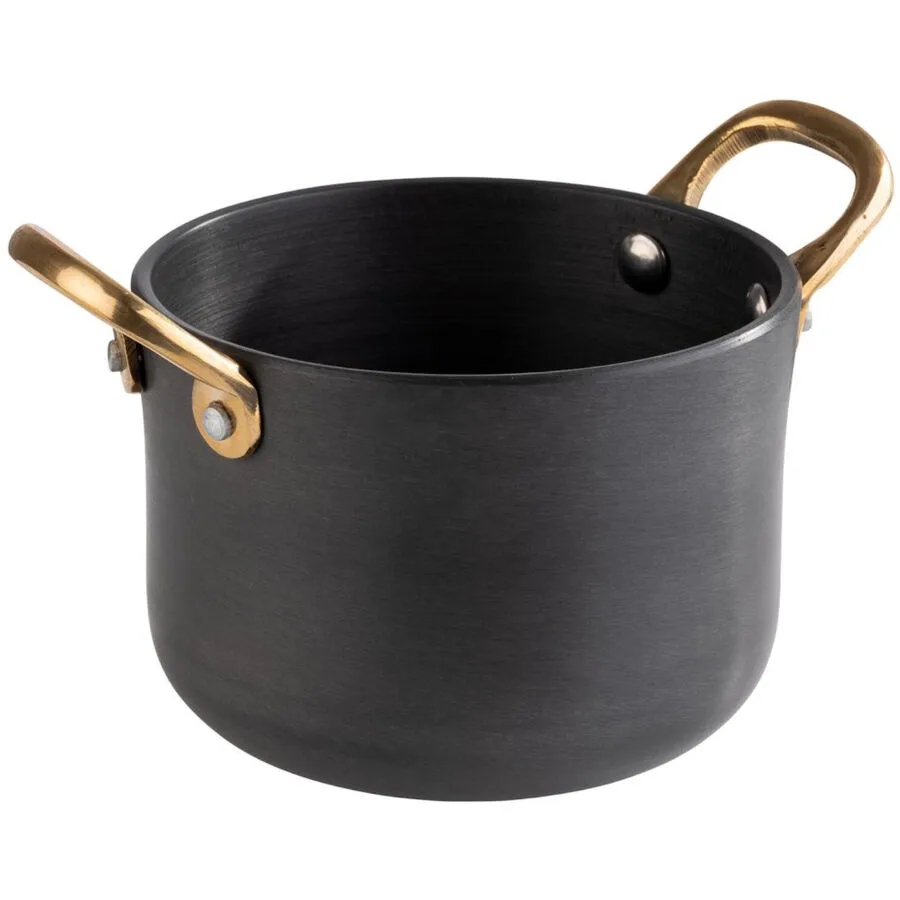 Servierpfanne Aps Schwarz Aluminium 8 cm 11.5 cm