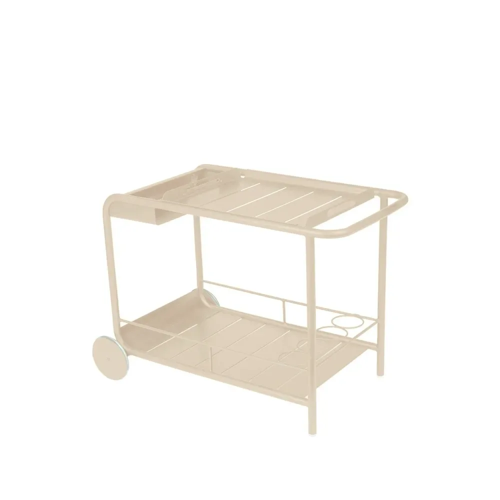 Fermob Luxembourg serveringsvagn Nutmeg (beige)