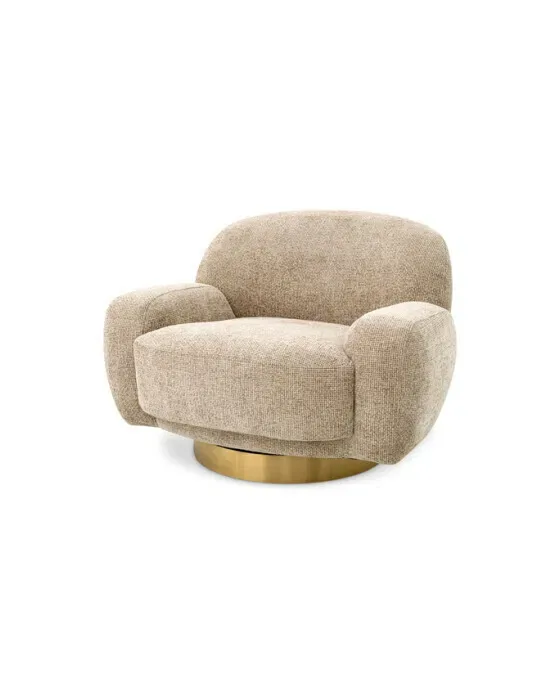 Udine Swivel Chair Lyssa Sand
