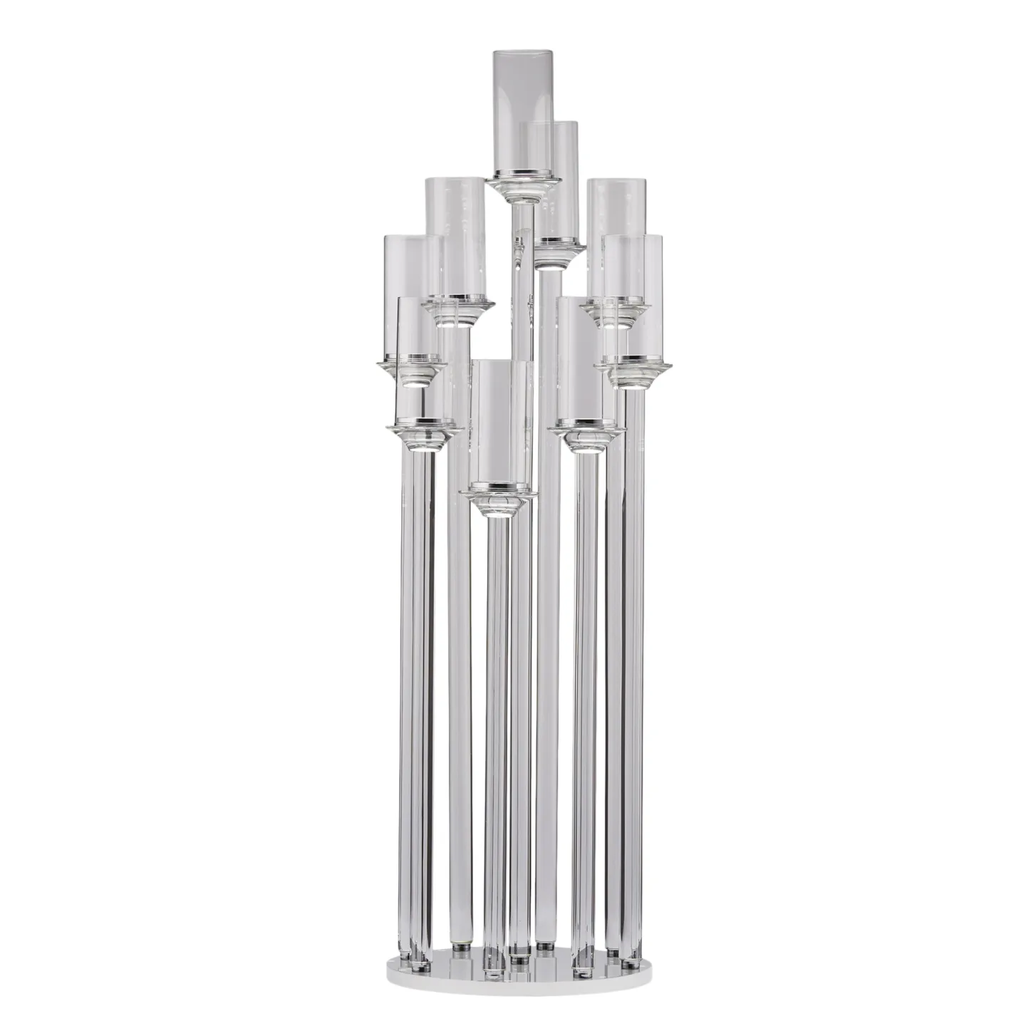 Edg Kerzenständer Kristallglas 9armig B: 120 cm | Schubiger Möbel